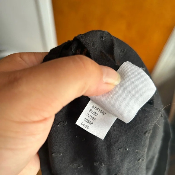 LOFT SWISS DOT PEASANT BLOUSE - Picture 5 of 6